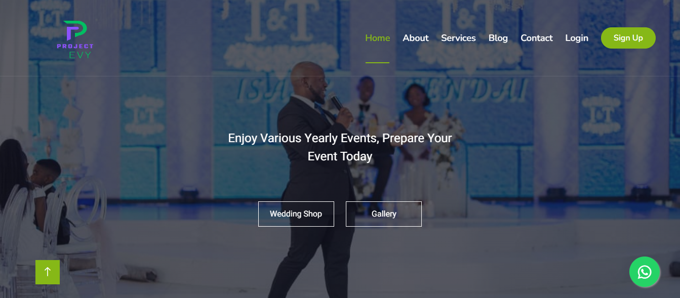 Ad: Event Planning Website - projectevy.com