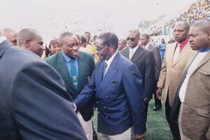 Soccer Match featuring The Former President R.G Mugabe